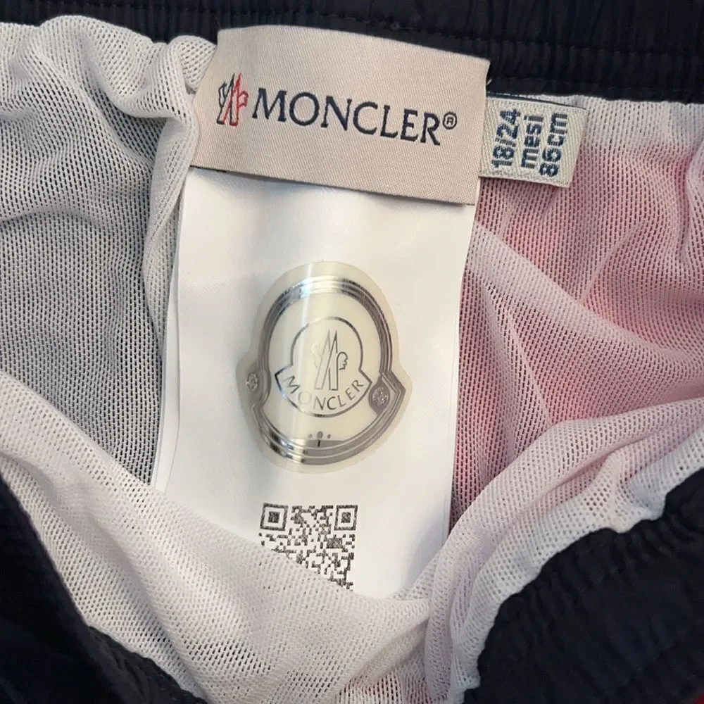 MONCLER BOYS SWIM TRUNK 18/24M